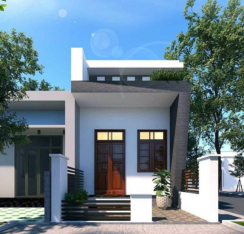 Mẫu nhà ống 1 tầng 5x14m thoáng đãng