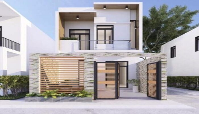 Thiết kế nhà ống 2 tầng 4.5x15m với phong cách đơn giản đẹp mắt