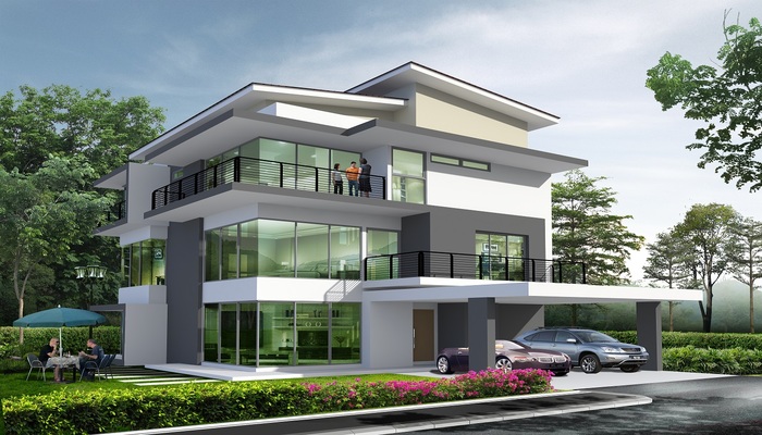 Thiết kế biệt thự 3 tầng hiện nay