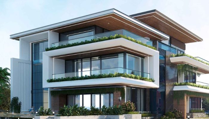 Nhà biệt thự 3 tầng mang đến không gian sống sang trọng và tiện nghi